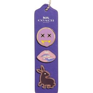 COACH 3pc Varsity Enamel Pin Collection